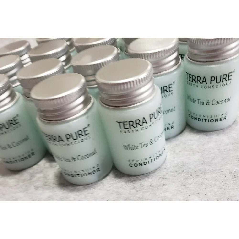 (17) Travel Size TERRA PURE White Tea & Coconut Conditioner, NEW
